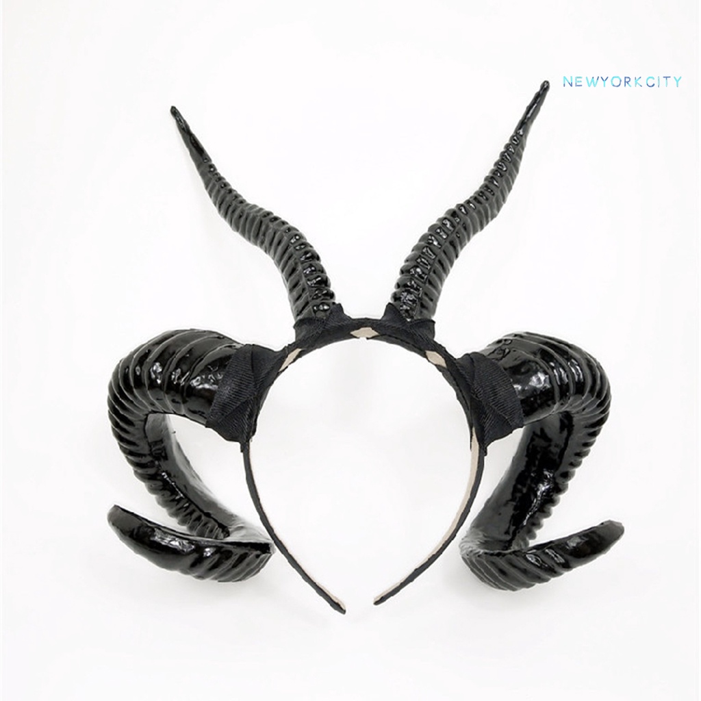 Băng Đô Sừng Nhựa Hóa Trang Động Vật Rừng Cây Cho Tiệc Hóa Trang