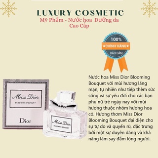 Nước Hoa Miss Dior Blooming Bouquet 5Ml