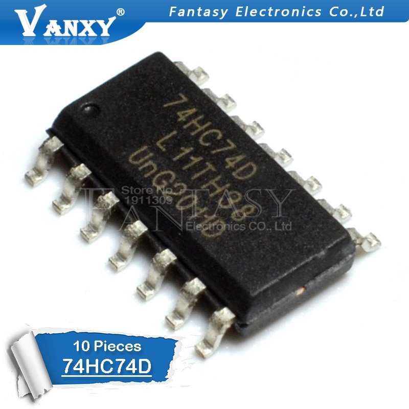 10 CHIẾC 74HC74D SOP14 74HC74 SOP SN74HC74DR SOP-14 SN74HC74 SMD IC mới và nguyên bản