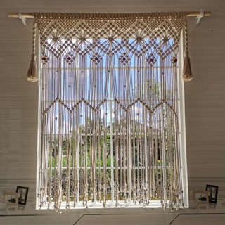 Rèm cửa sổ, rèm cửa ra vào macrame