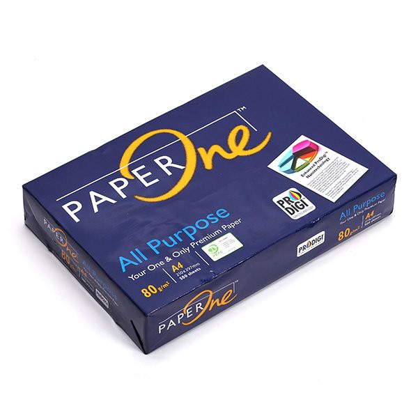 Giấy Paper One A4 80Gsm, Giấy in, Giấy Photocopy (Chính Hãng - Nhập Thái)