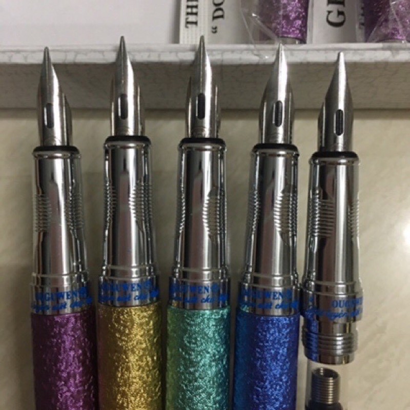 Bút Máy OUGUWEN 005 -Ngòi Viết Tách Đôi Nét Thanh Nét Đậm .