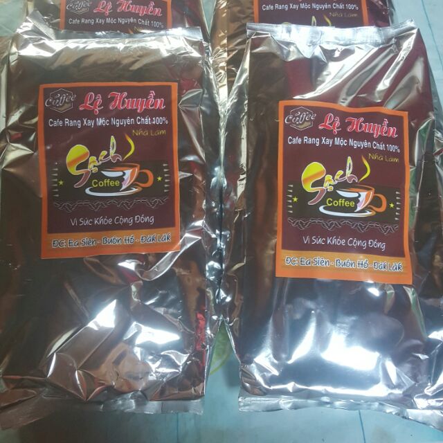 Cafe rang xay nguyên chất Đaklak ( nhà làm) 1kg