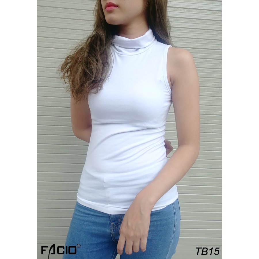 Áo thun cổ lọ Nữ Facioshop TB15, TC15, TE15, TM15, TP15
