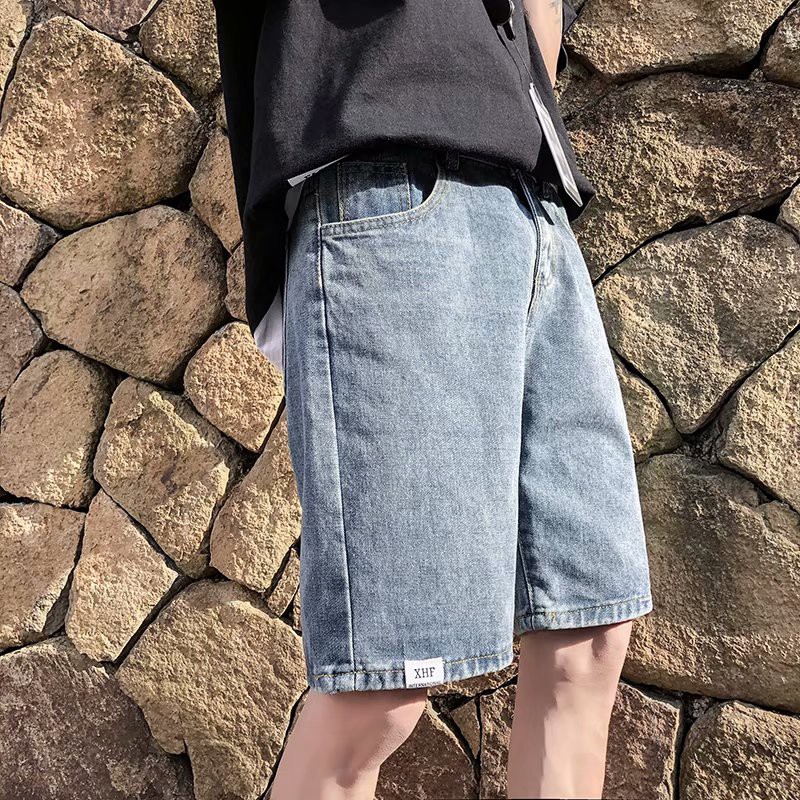 Quần short jean, quần ngố bò nam ống rộng , Q15-phong cách trẻ trung  thời trang mùa hè cho nam, hot trend 2022
