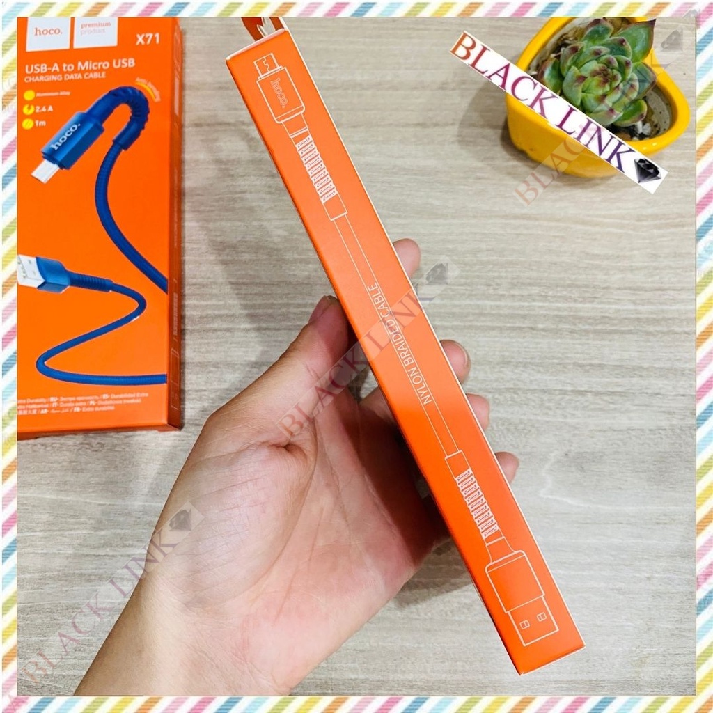 Dây Cáp Sạc HOCO X71 Type C - Micro USB - Dây Cáp Sạc Nhanh Pin Dự Phòng Tai Nghe Bluetooth Không Dây I12 Điện Thoại