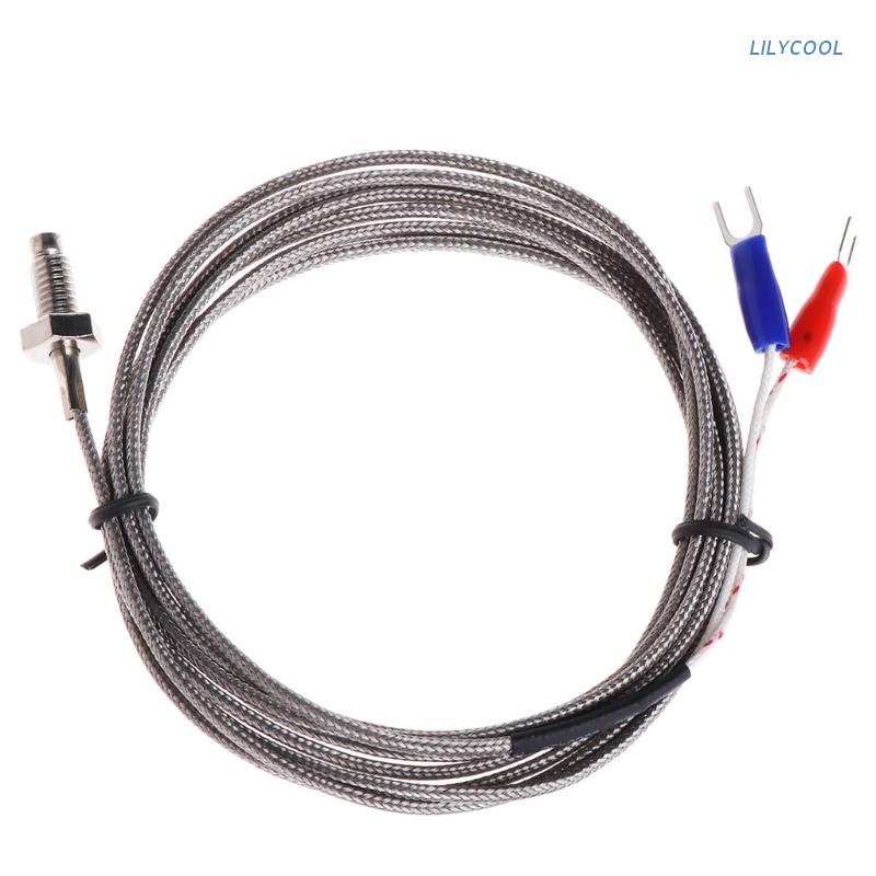 Dây cáp cảm biến nhiệt độ loại K 2M 0-600 C M6