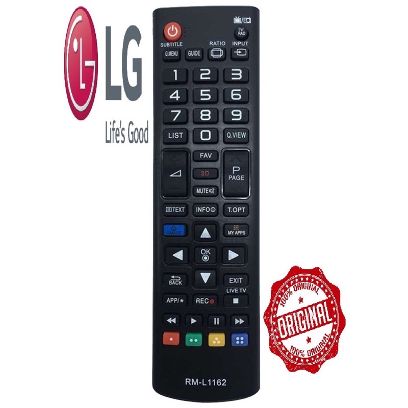 điều khiển remote tivi LCD smart LG 1162-bảo hành lỗi đổi mới