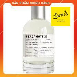 Nước hoa Le Labo Bergamote 22 [100 ml] [Chính hãng]