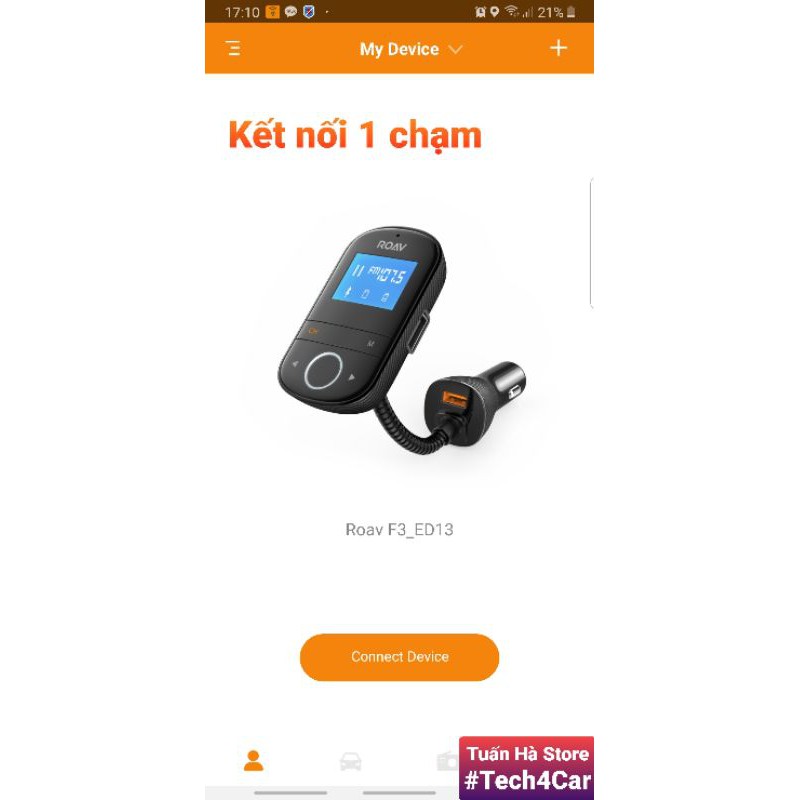 Tẩu sạc nhanh thông minh Anker Roav SmartCharge F3, Q.C 3.0, nghe gọi, giải trí [Tech4Car]