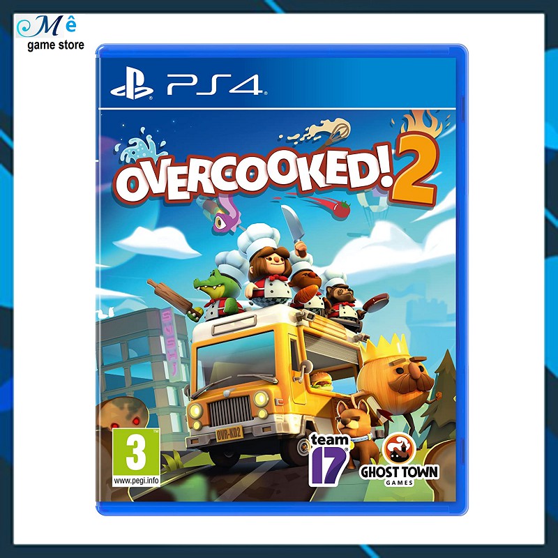 Trò chơi Overcooked 2 PS4