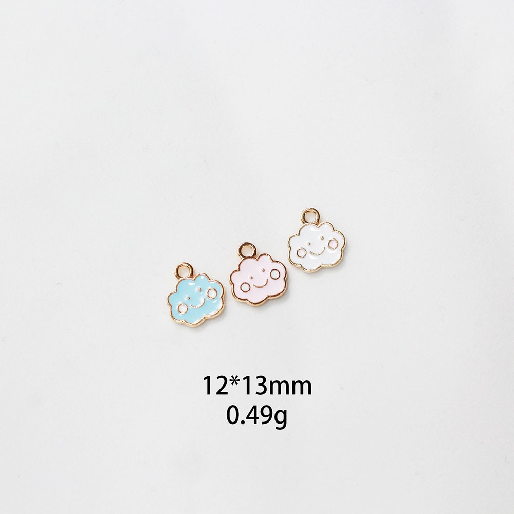 Bộ 10 Mặt Dây Chuyền Hình Đám Mây Đáng Yêu