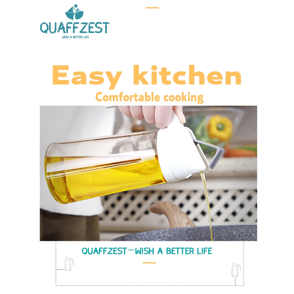 Bình Thủy Tinh Đựng Dầu Ăn Gia Vị Thích Hợp Cho Nhà Bếp