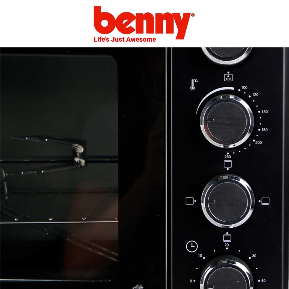 [Mã ELHADEV giảm 4% đơn 300K] Lò Nướng Benny BO-30TL, 30 Lít, 1600W