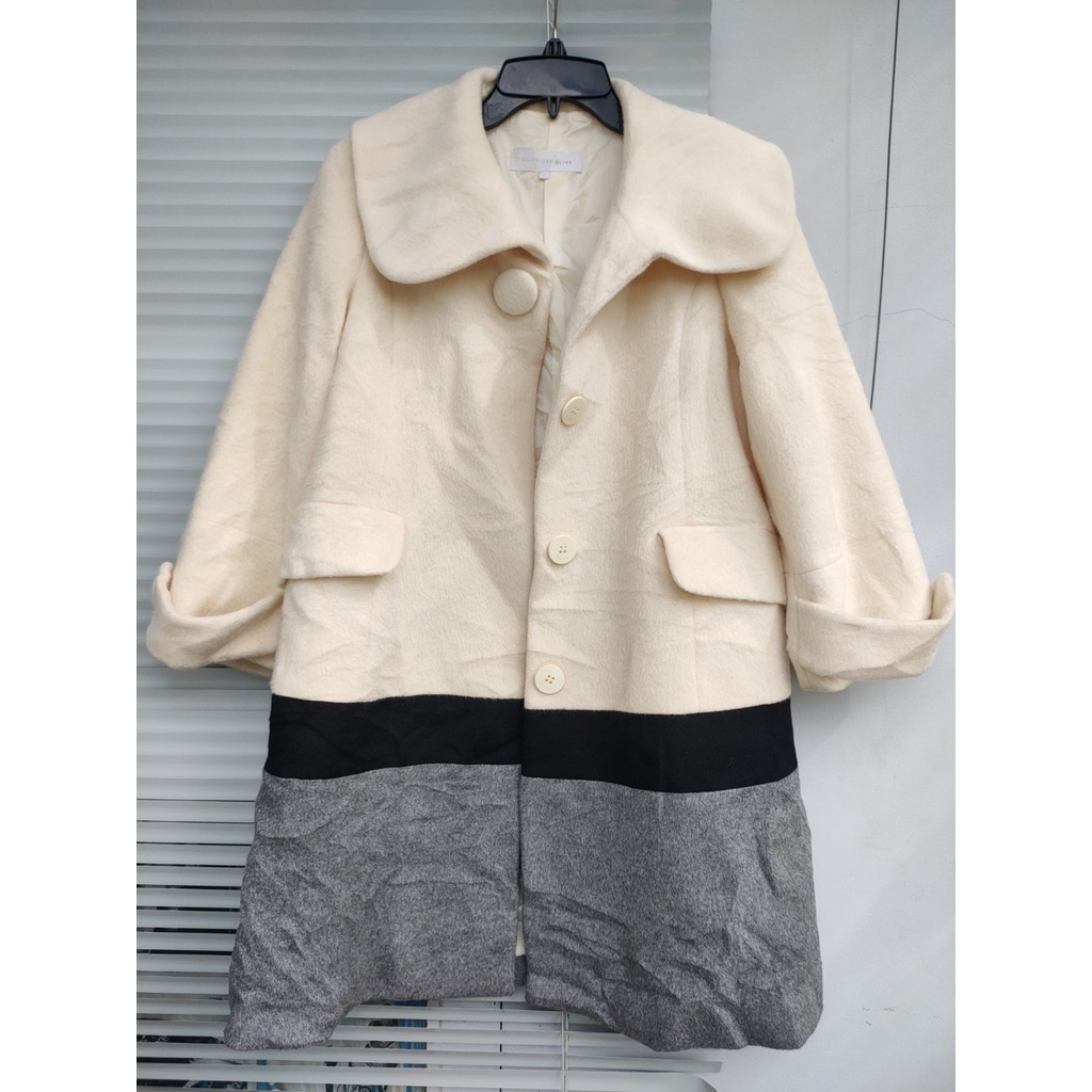 Áo khoác Măng tô Dạ Hàn second-hand, áo mangto, Trench coat- Đồ Si Bon MT2