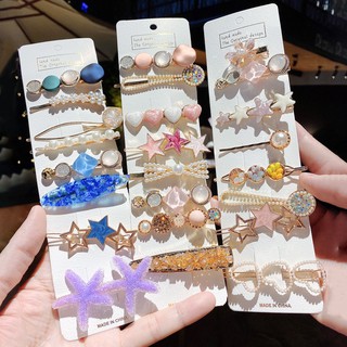 Set kẹp tóc tiểu thư sang chảnh có sẵn