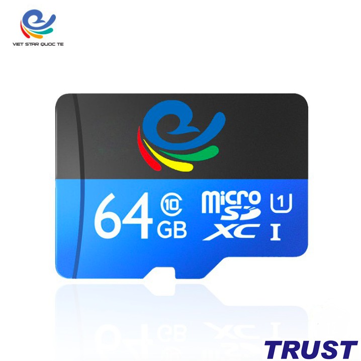 Thẻ Nhớ 64GB - Chuyên Dùng Cho Camera Wifi - Thẻ MicroSD Dung Lượng Đủ