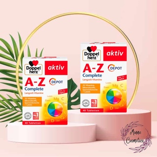 Viên Doppelherz Aktiv A-Z Depot Bổ Sung Vitamin, Khoáng Chất Tổng Hợp Giúp Tăng Cường Sức Khỏe – Đức