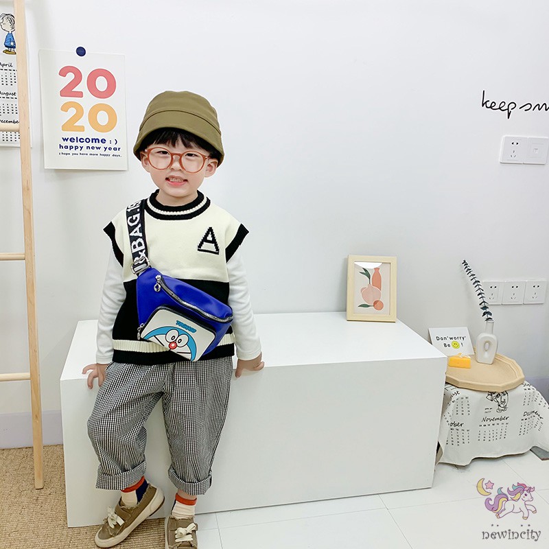 Túi đeo ngực in hình hoạt hình cho bé