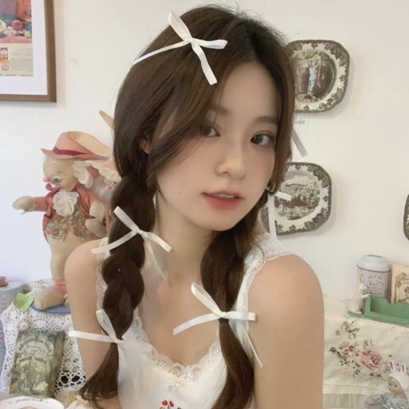 Kẹp tóc nơ nhỏ kiểu Lolita dễ thương