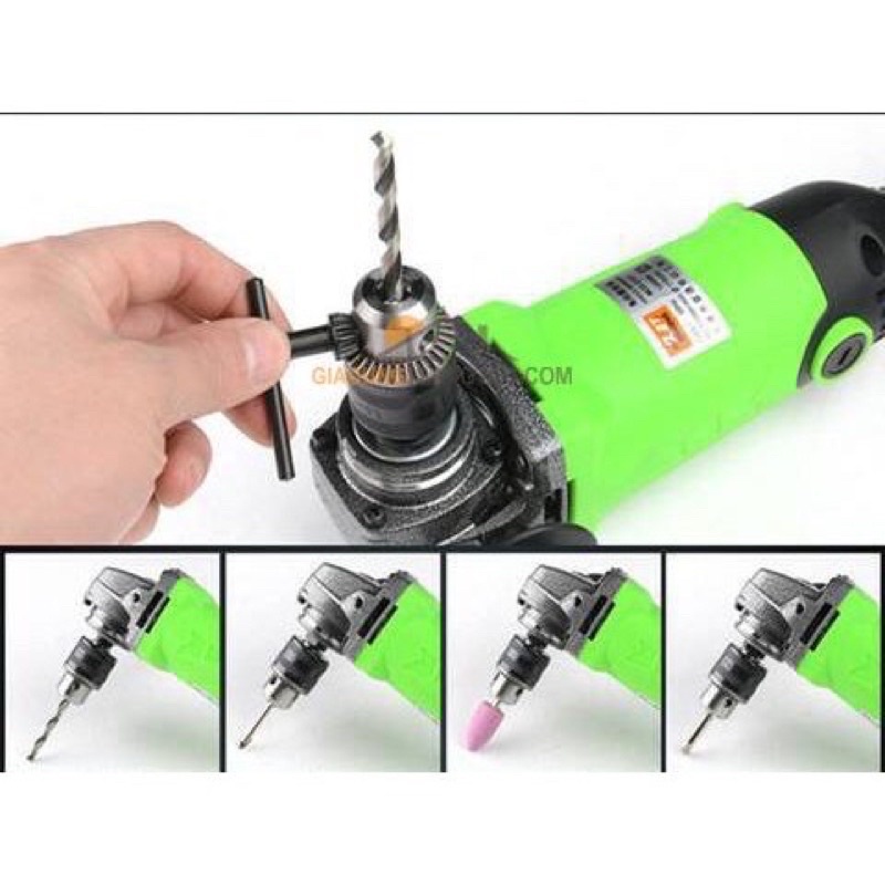 Bộ chuyển đổi biến máy cắt ,máy mài thành máy khoan,bắt vít