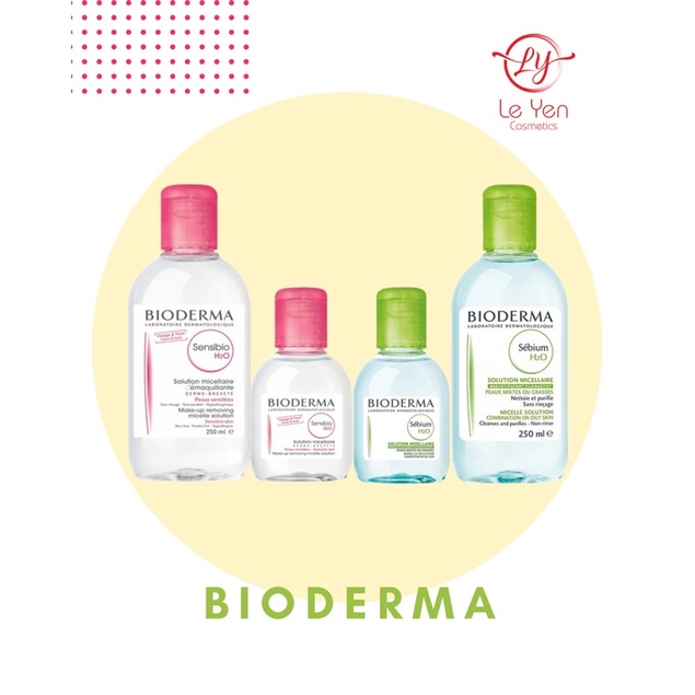 Nước tẩy trang Bioderma [Chính Hãng]