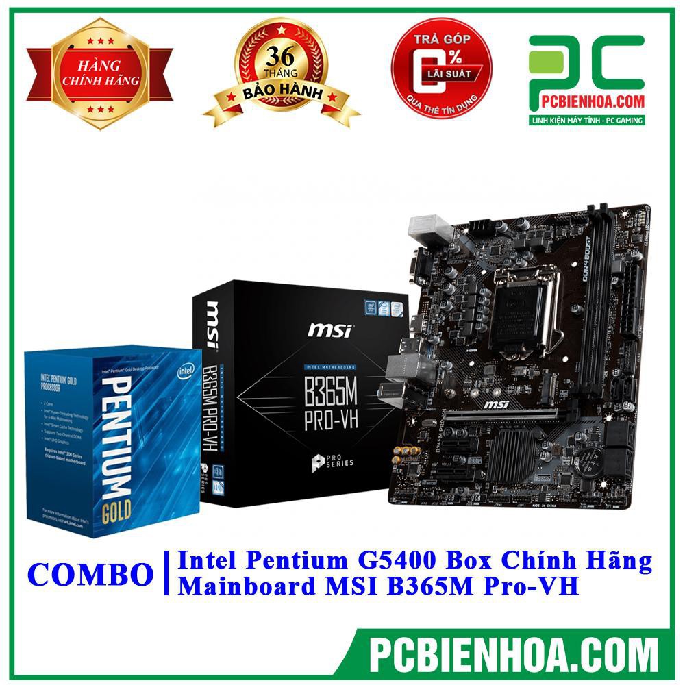 Combo thần thánh Coffee Lake ( G5400, I3 9100F + B365M ) TẶNG BÀN DI CHUỘT GAMING