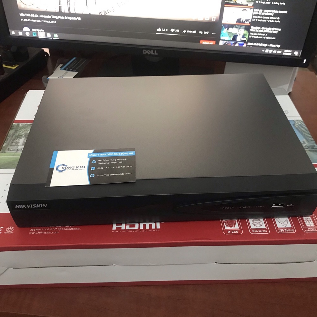 Đầu ghi HIKVISION 16 Kênh DS-7616NI-K1 /   chính hãng Bảo Hành 24 Tháng