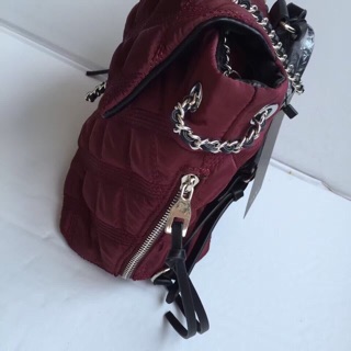 Burgundy Backpack by Zara