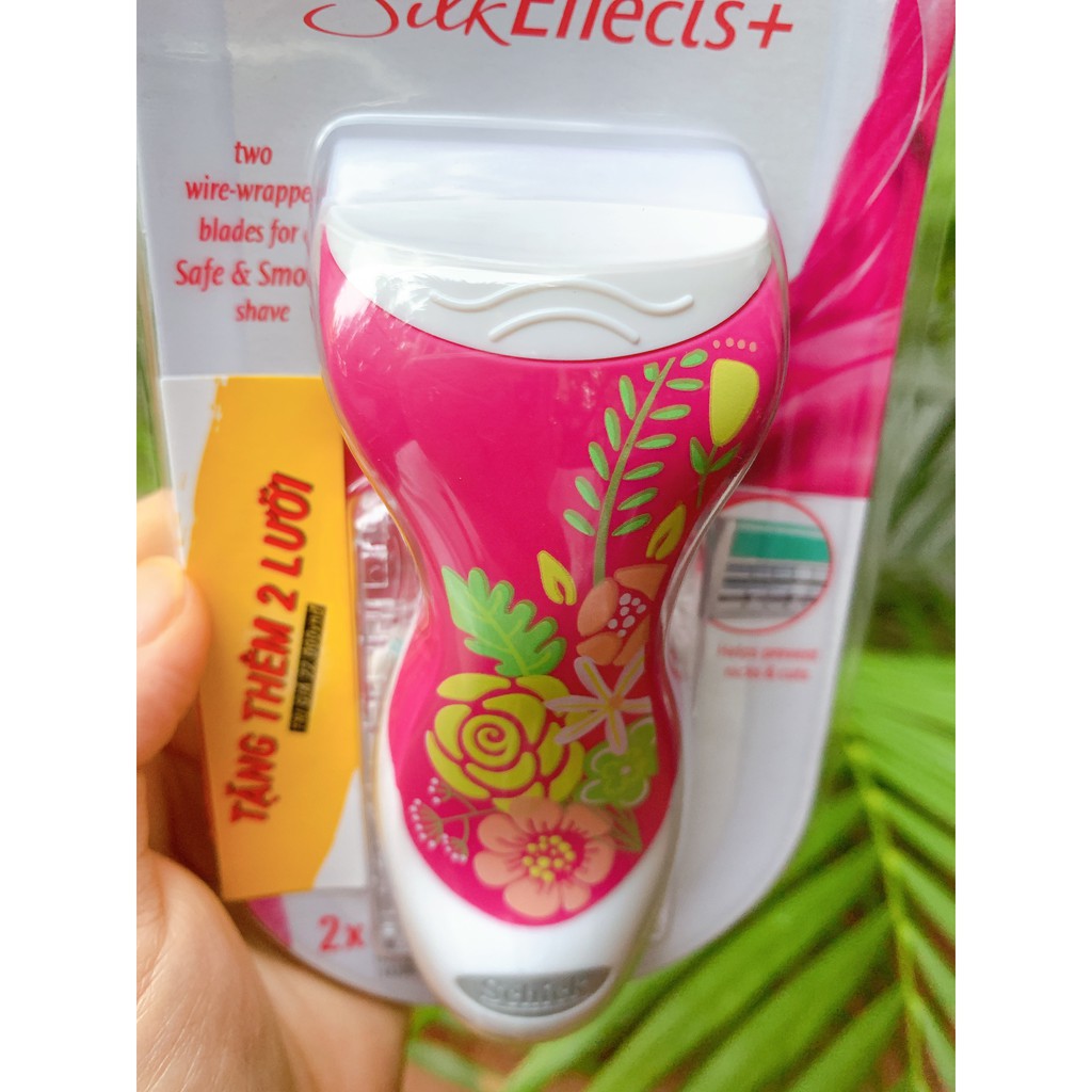 Dạo Cạo Thay Lưỡi Dành Cho Nữ Schick Silk Effects 2S(tặng thêm 2 lưỡi trị giá 22k)