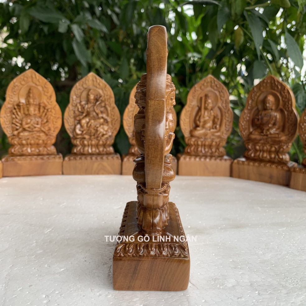 Tượng phật di lặc tuổi Ngọ (Đại thế chí bồ tát) cao 14 ngang 8 sâu 4 cm