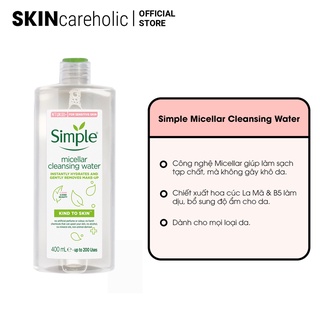 Nước Tẩy Trang Simple Micellar Cleansing Water