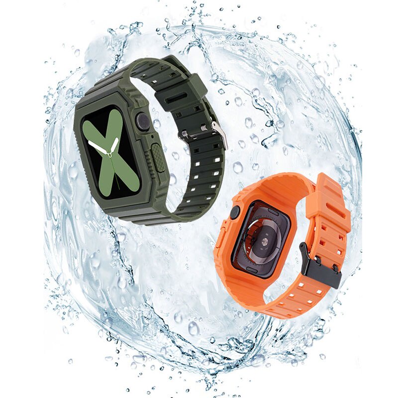 Dây đeo đồng hồ thể thao bằng TPU mềm trong suốt thích hợp cho Apple Watch Series 6 Se 5 4 44mm 42mm 5 4 6 Se 38 40mm