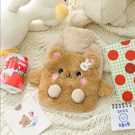 Túi chườm đau bụng kinh, túi chườm giữ ấm, túi sưởi bằng bông mềm mại có thể tháo rời vỏ quà tặng cho nữ đáng yêu