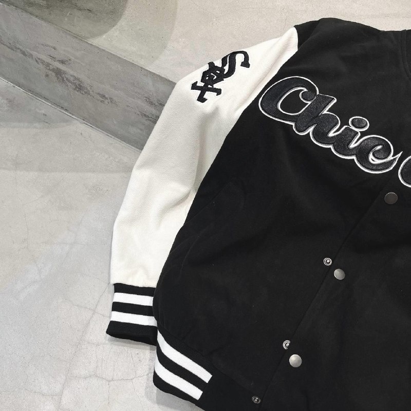 Áo Bomber Martini Chicago BLack/white 13990