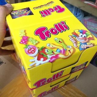 |Hộp Kẹo Dẻo | Hộp Trolli Sour Grow Worm 540g(45g x12 túi)