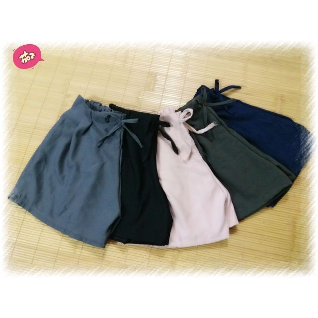 Combo 3 quần đùi nữ dáng xòe