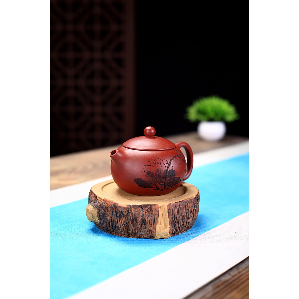 Ấm Tử Sa Nghi Hưng Liên Hương 180 ml (Đại Hồng Bào)