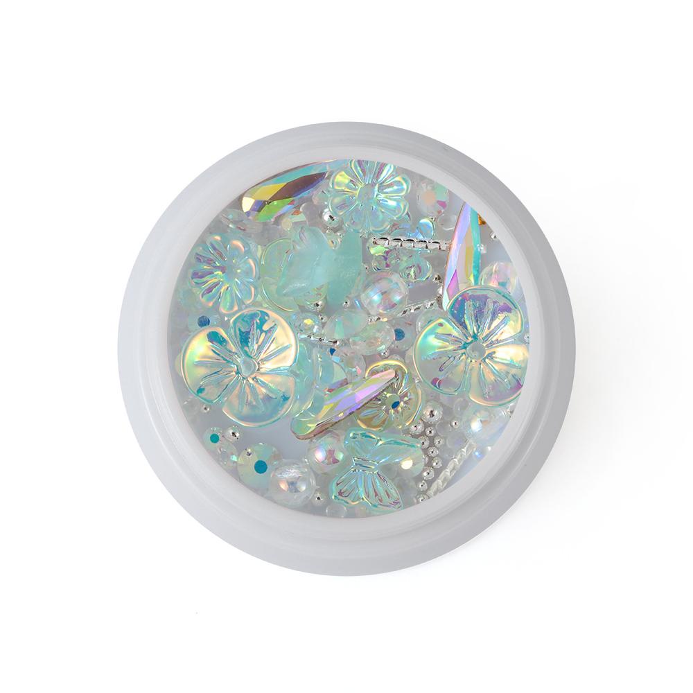 Móng Tay Giả Chuyên Dụng Chất Lượng Cao|Tự Làm Bướm Hỗn Hợp Kim Loại. Vòng Đeo Tay Nhiều Màu Sắc Dễ Thương Xinh Xắn