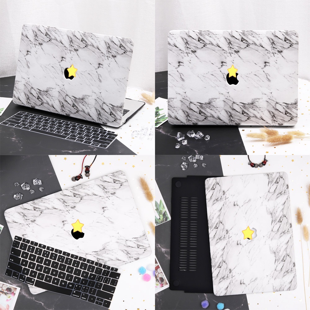 Vỏ bọc họa tiết vân đá cẩm thạch bảo vệ laptop Apple Macbook Air 11 13 Pro 13 15 Retina 12 A1465 A1370 A1534 A1369 A1466 A1932 A1706 A1989 A2159 A1708 A1425 A1502 A1278 A1398 A1707