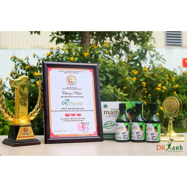 [CHÍNH HÃNG] Nước xông tắm thảo dược cho mẹ sau sinh Dao'spa mama (Hộp 3 lọ 200ml) - CTCP Dược Khoa - 100% thảo mộc