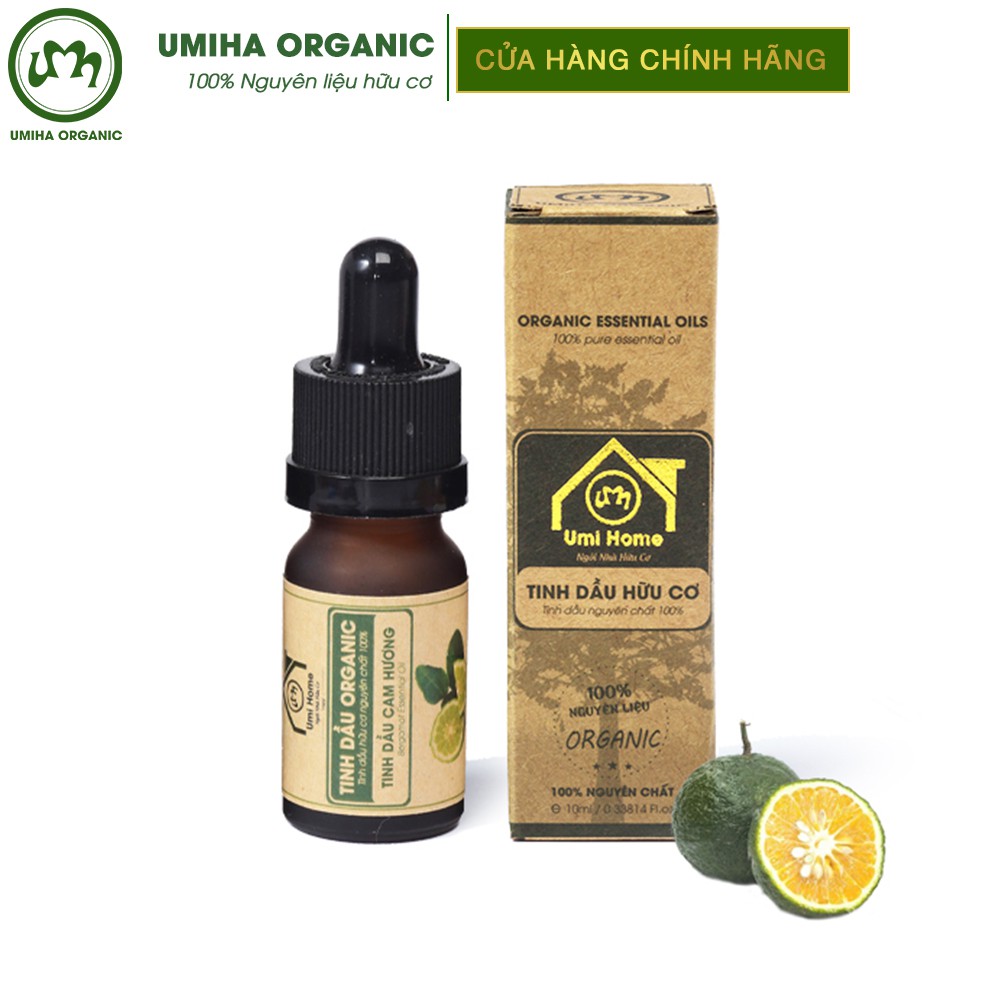 Tinh dầu Cam Hương hữu cơ UMIHA nguyên chất | Citrus Essential Oil 100% Organic 10ml