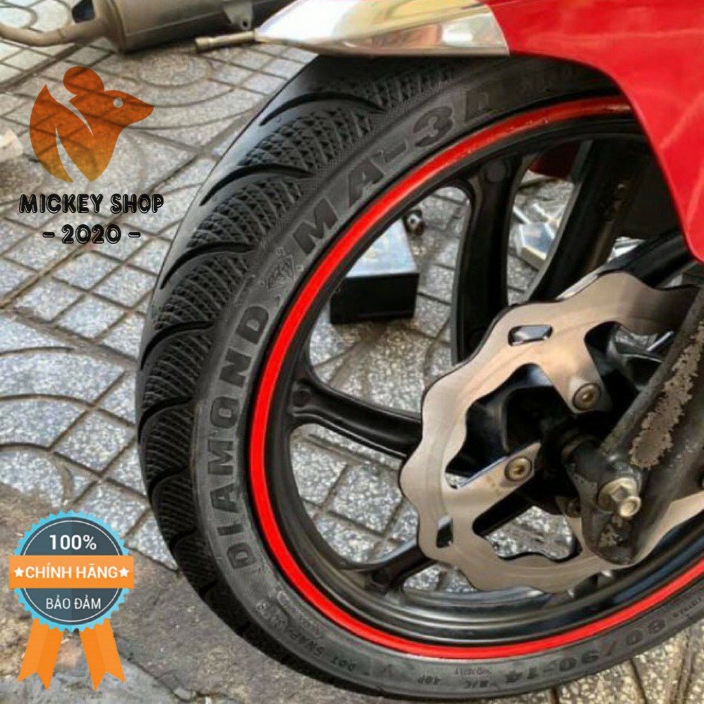 [ CHÍNH HÃNG ] Vỏ Lốp Maxxis Diamond MA-3D 80-90-100/90-14 46P TL cho xe  PCX, Sh mode, Airblade