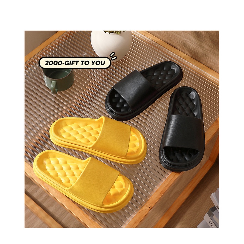 Dép Đi Trong Nhà Tắm Đế Dày Siêu Mềm Chống Trượt