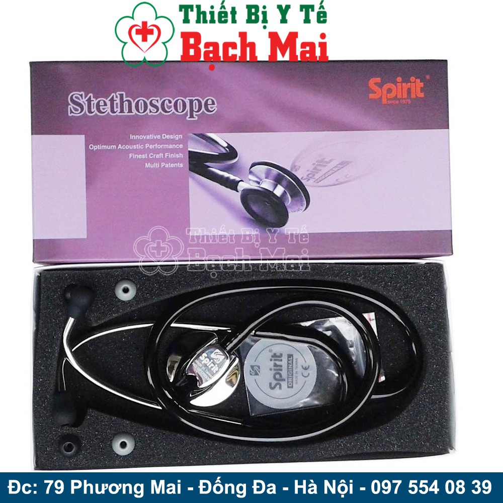 [Mã 159FMCGSALE giảm 8% đơn 500K] Ống Nghe Y Tế 1 Mặt Spirit 601P - 1 Mặt