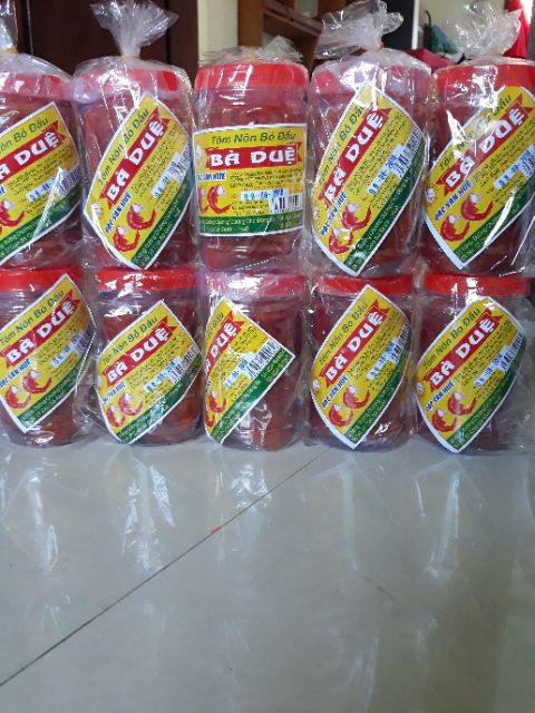 Tôm chua đặc biệt siêu ngon 800gr (2 hủ)_ Bà Duệ. Huế