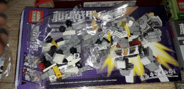 Lắp ráp LegoGundam siêu nhân Mobile Armor 6914 rất đẹp