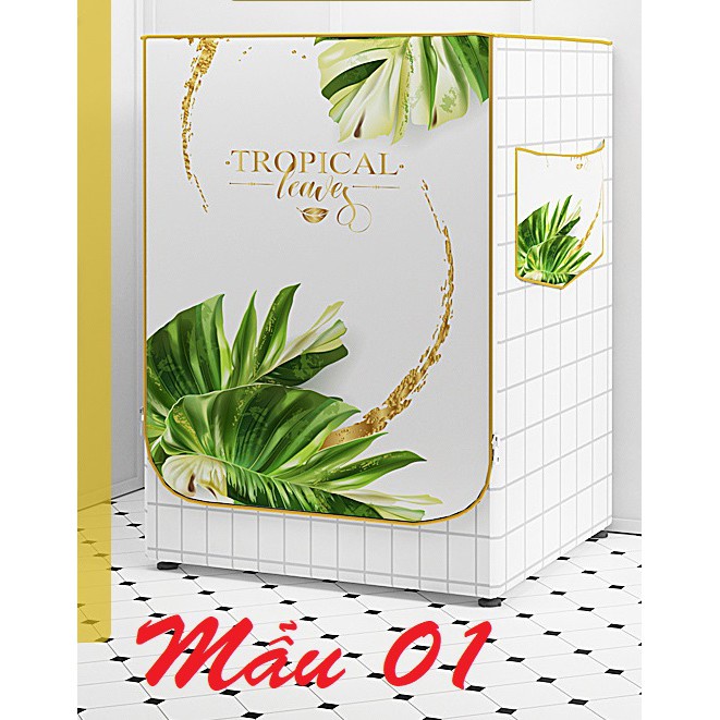 Vỏ bọc máy giặt cửa ngang, áo trùm siêu bền chống mưa nắng Dotina ATLC
