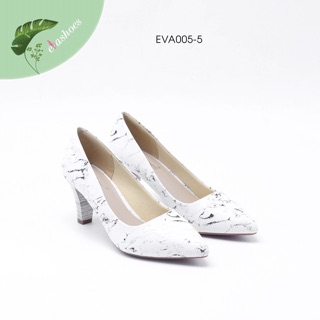 Giày Cao Gót Công Sở Evashoes - Eva005-5(Màu Đen, vân cam, vân đen,vân nâu)