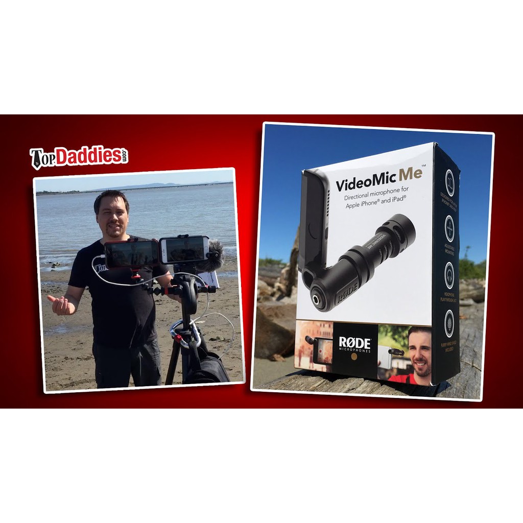 MICRO PHỎNG VẤN RODE VIDEOMIC ME DÀNH CHO ĐIỆN THOẠI - HÀNG CHÍNH HÃNG